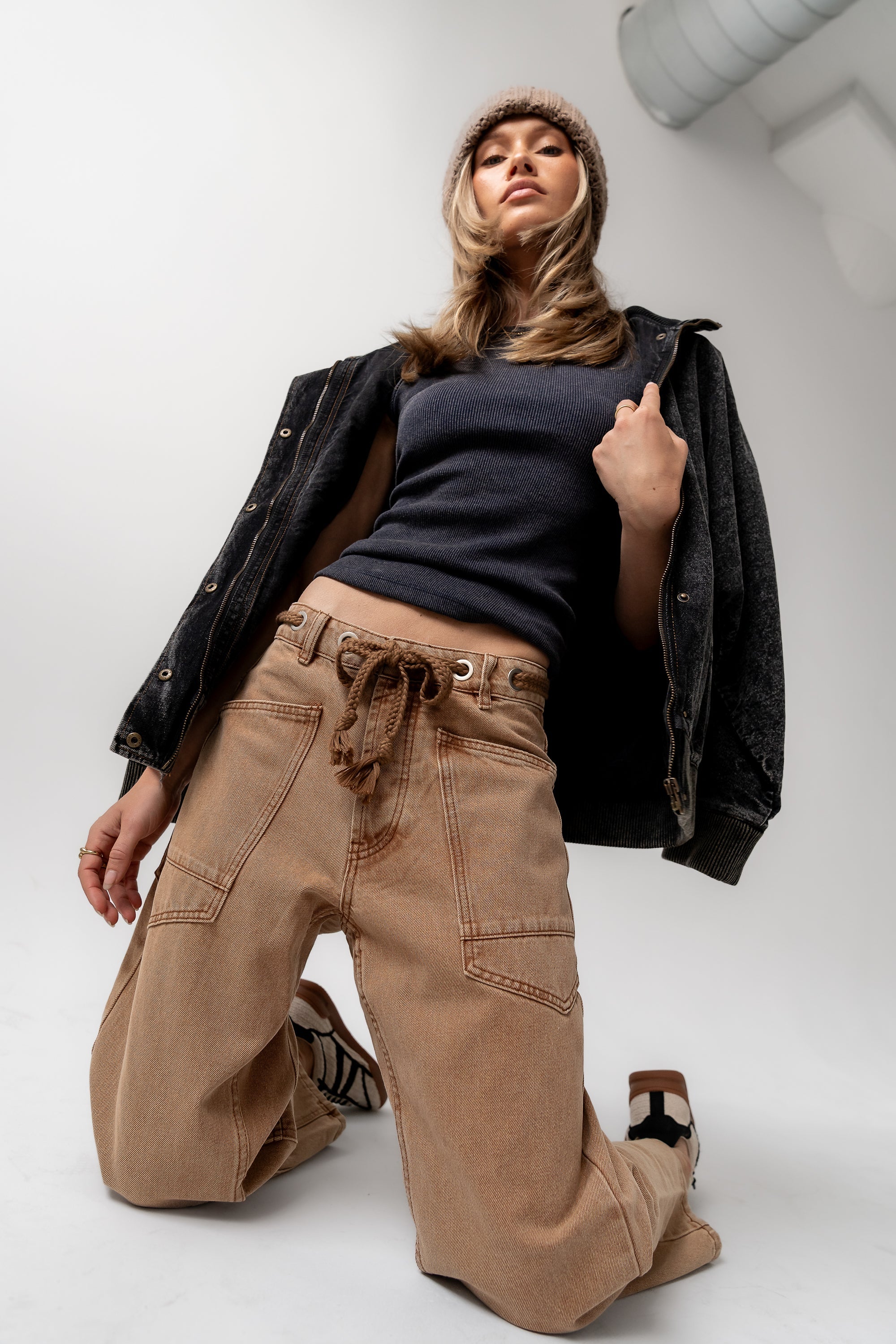 Paige Denim Jacket in Black - FINAL SALE