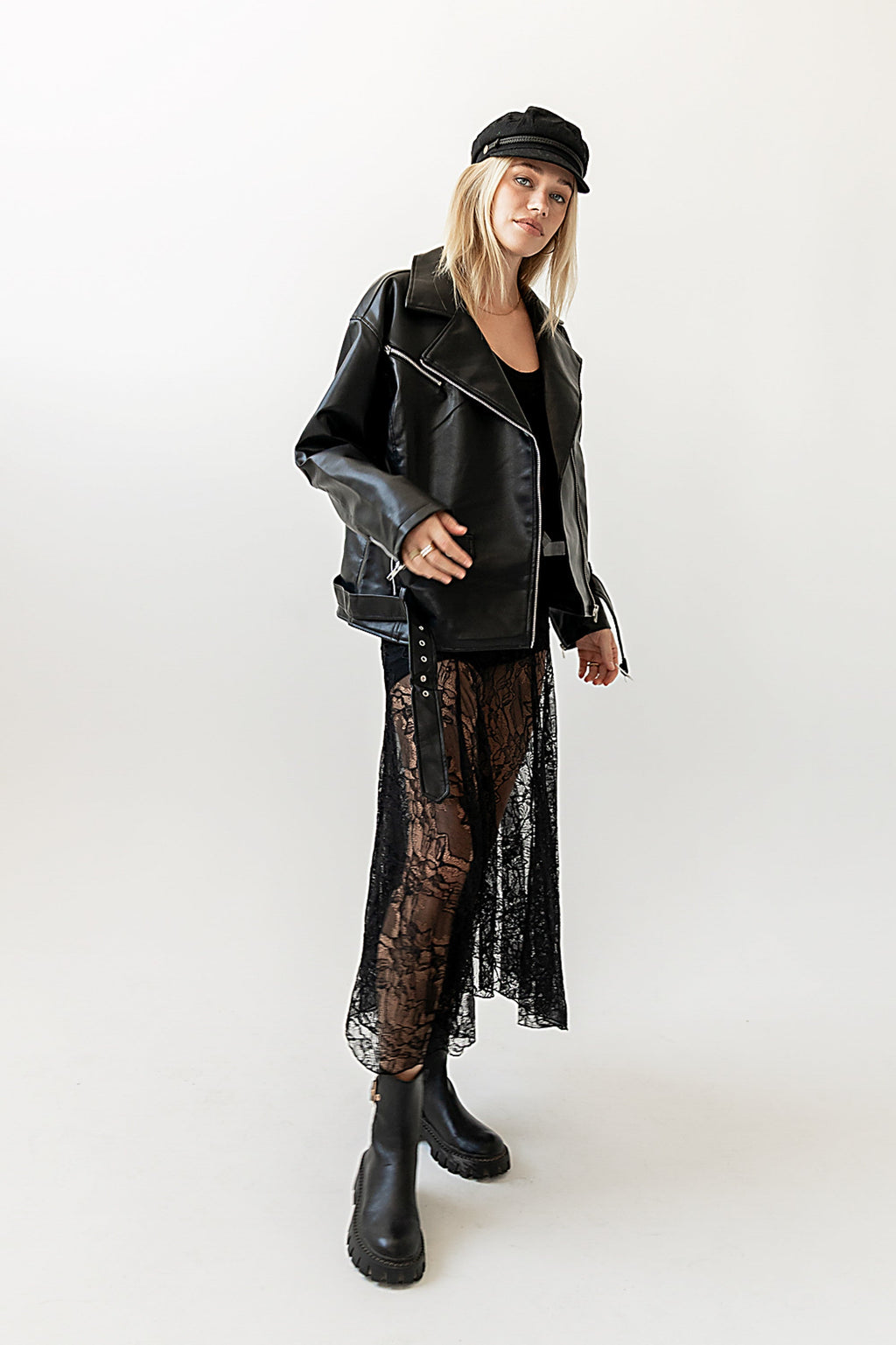 Kylie Vegan Moto Jacket - FINAL SALE