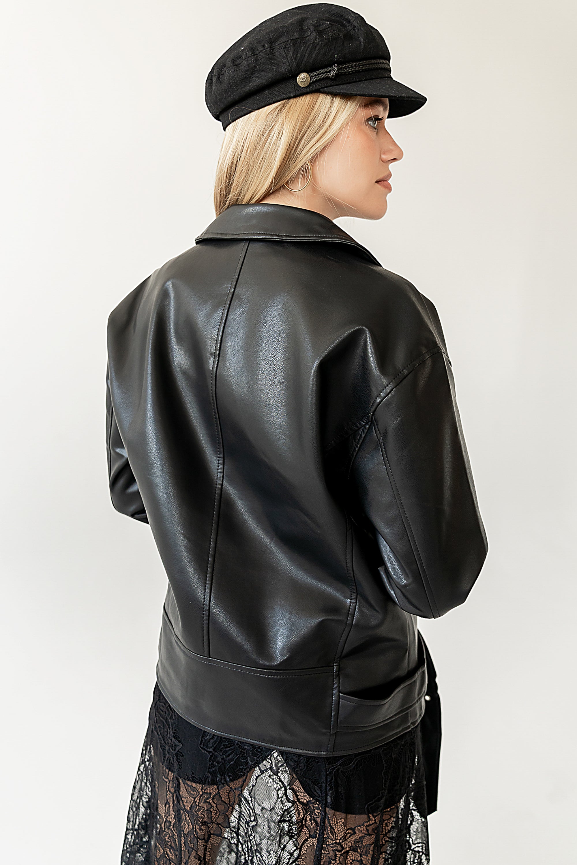 Kylie Vegan Moto Jacket - FINAL SALE