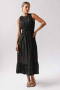 Carmina Tiered Dress in Black - FINAL SALE