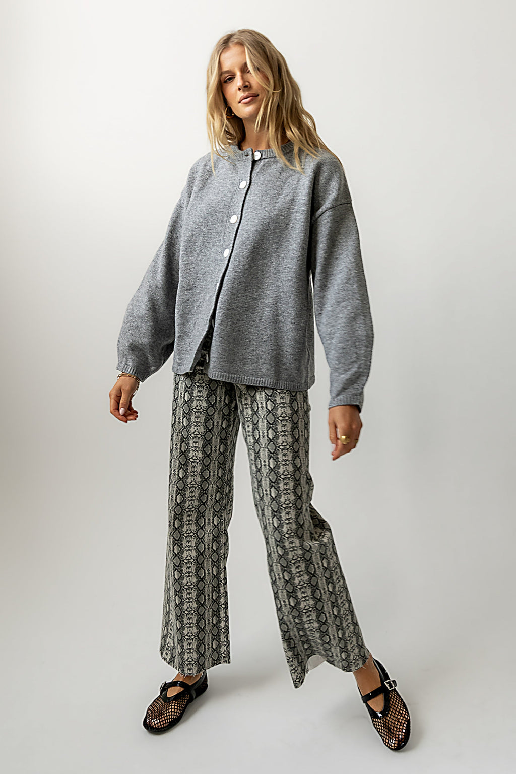 Brynn Snake Print Pants - FINAL SALE
