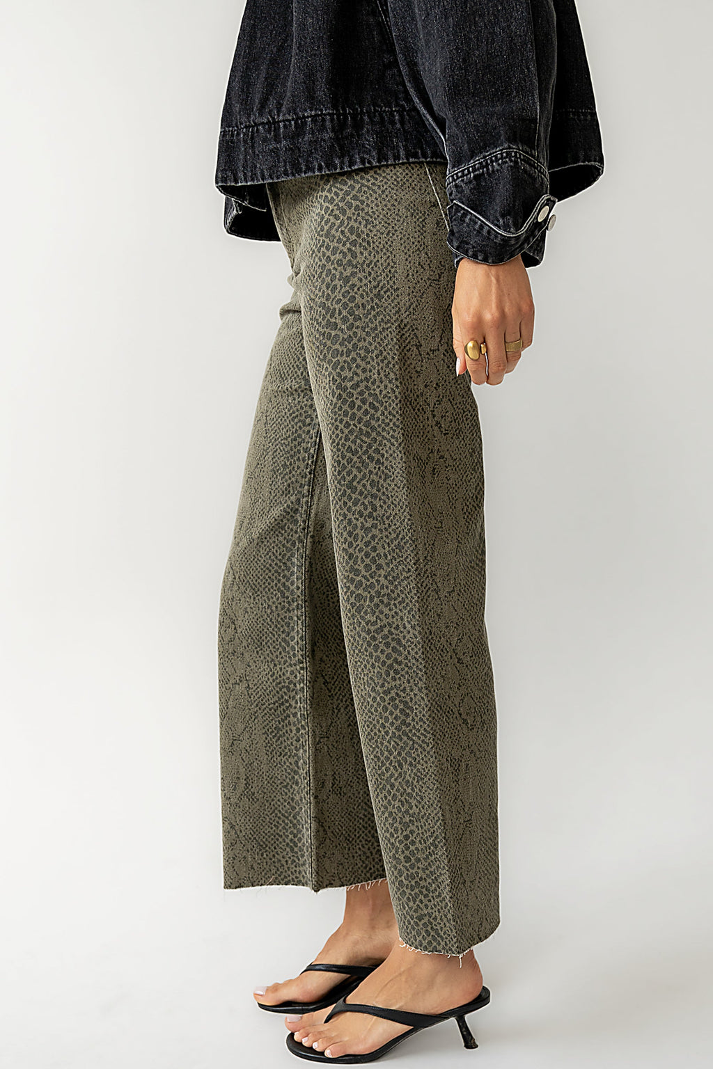 Gia Snake Print Pants