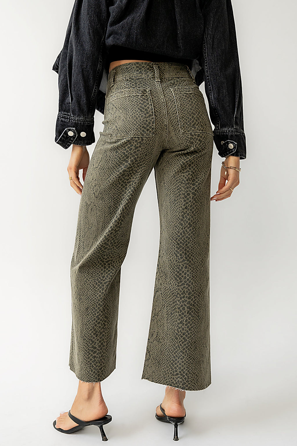 Gia Snake Print Pants