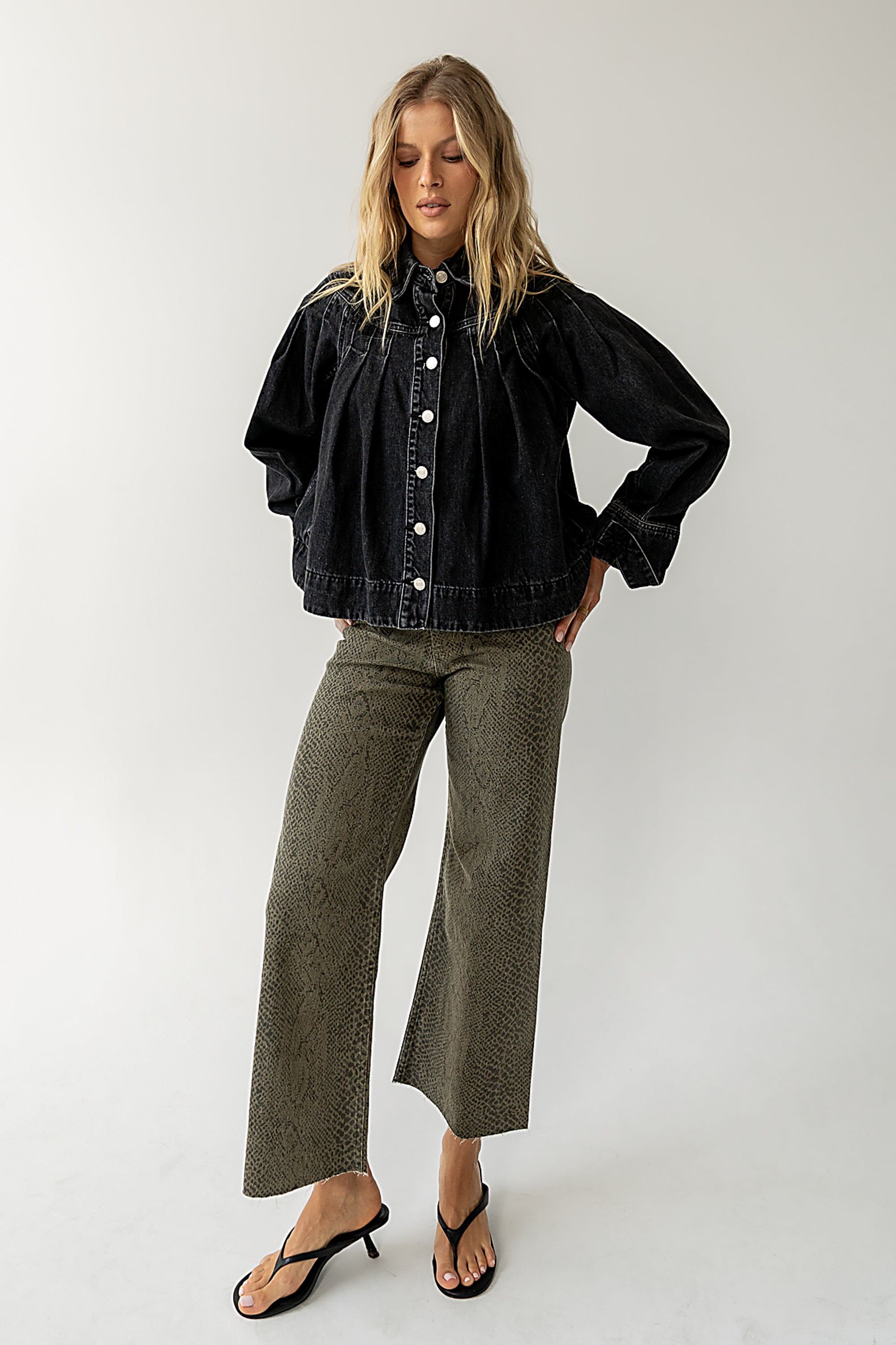 Gia Snake Print Pants
