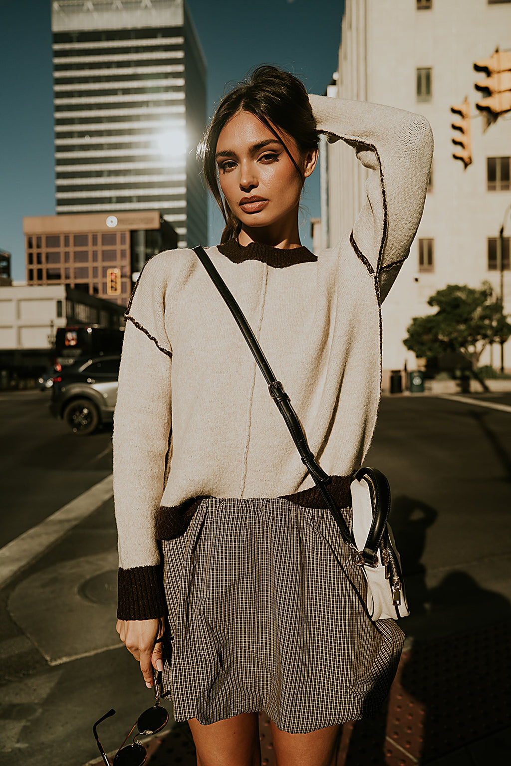 Ginny Bubble Mini Skort - FINAL SALE