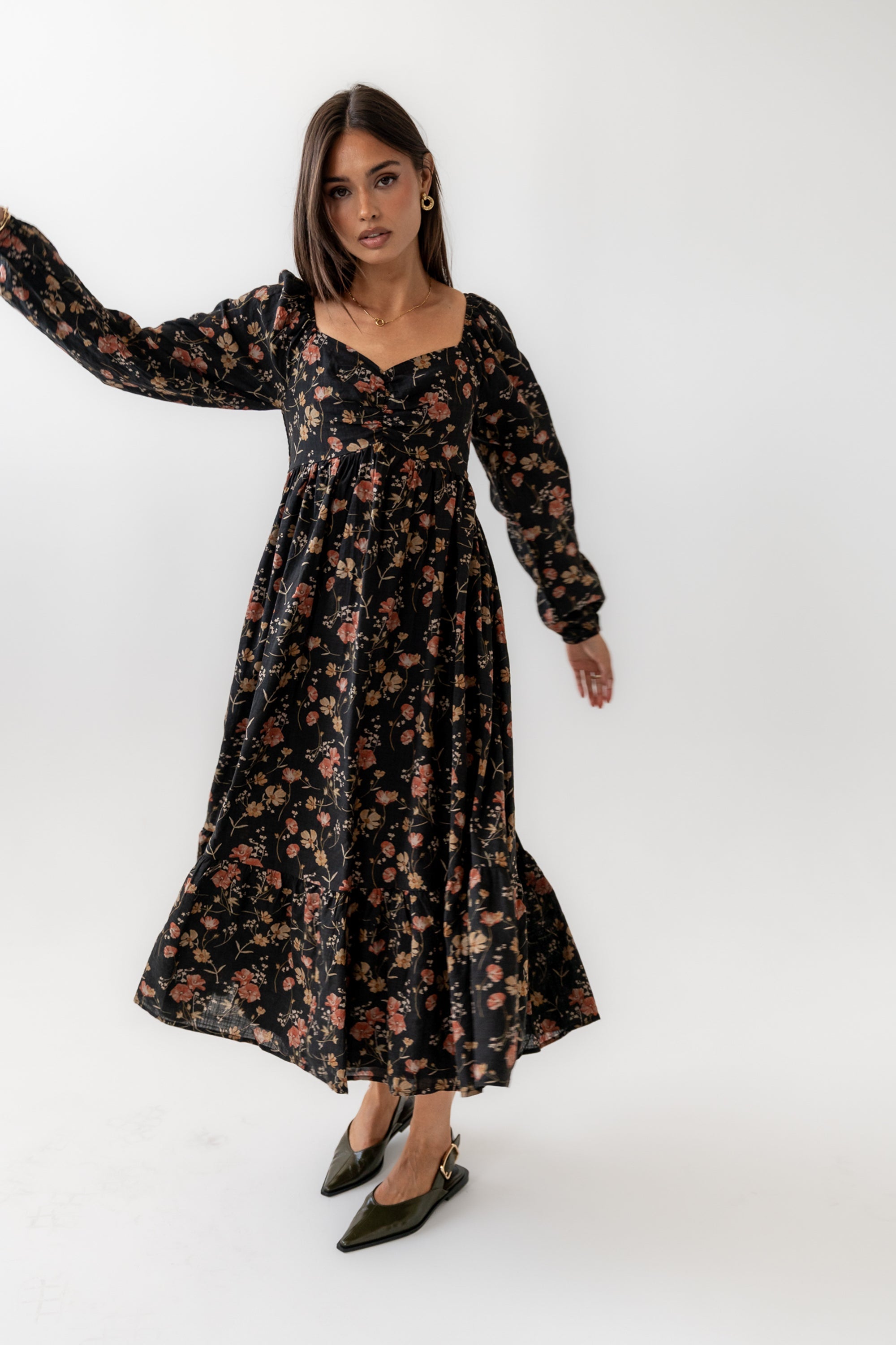 BLACK MAXI DRESS 