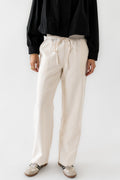 Jazzy Baggy Pants in Off White