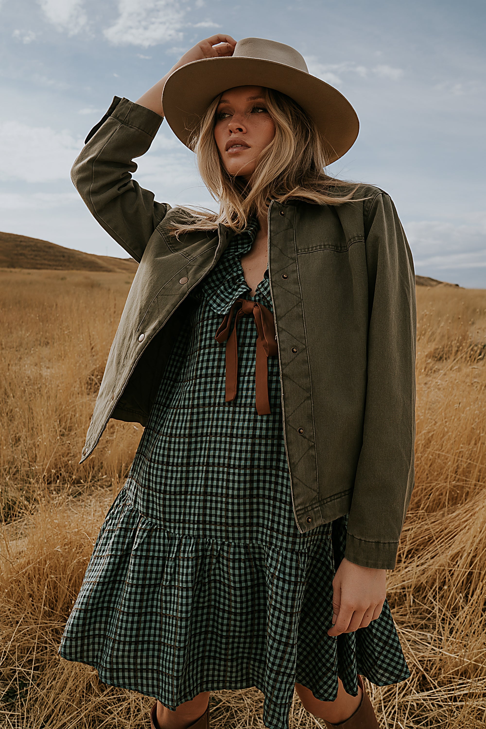 Roman Chore Jacket in Olive - FINAL SALE