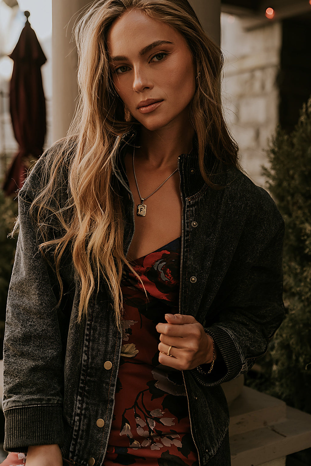 Paige Denim Jacket in Black - FINAL SALE
