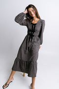 Anista Anne Maxi Dress in Black