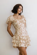 Jonah Ruched Mini Dress