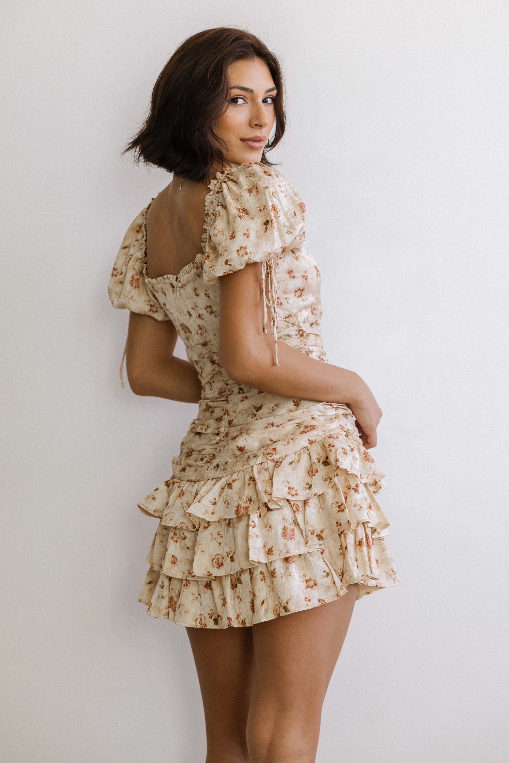 Jonah Ruched Mini Dress