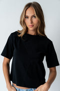 Buckley Knot Top in Black
