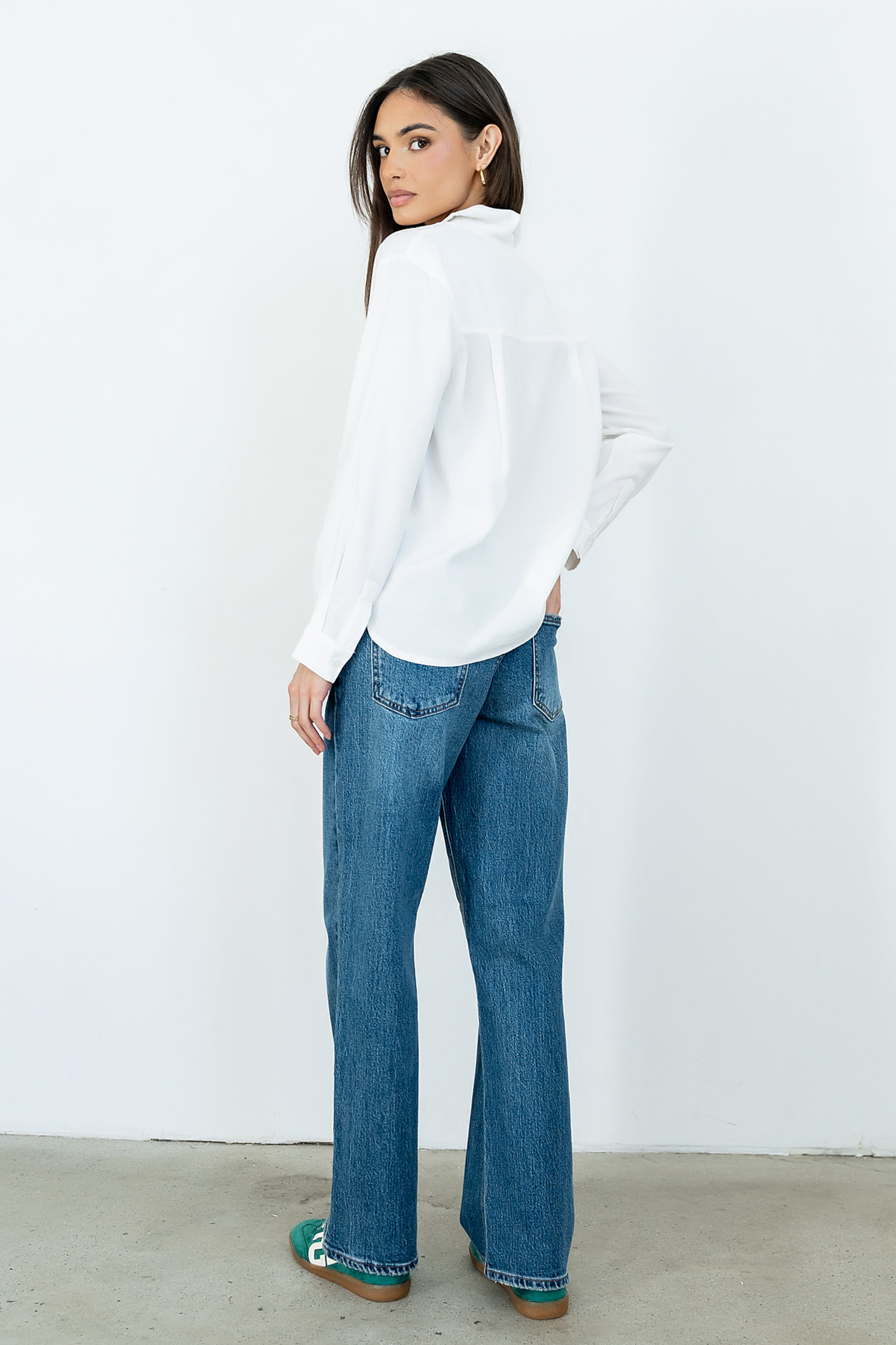 Marshall Straight Leg Jeans in Dark Wash