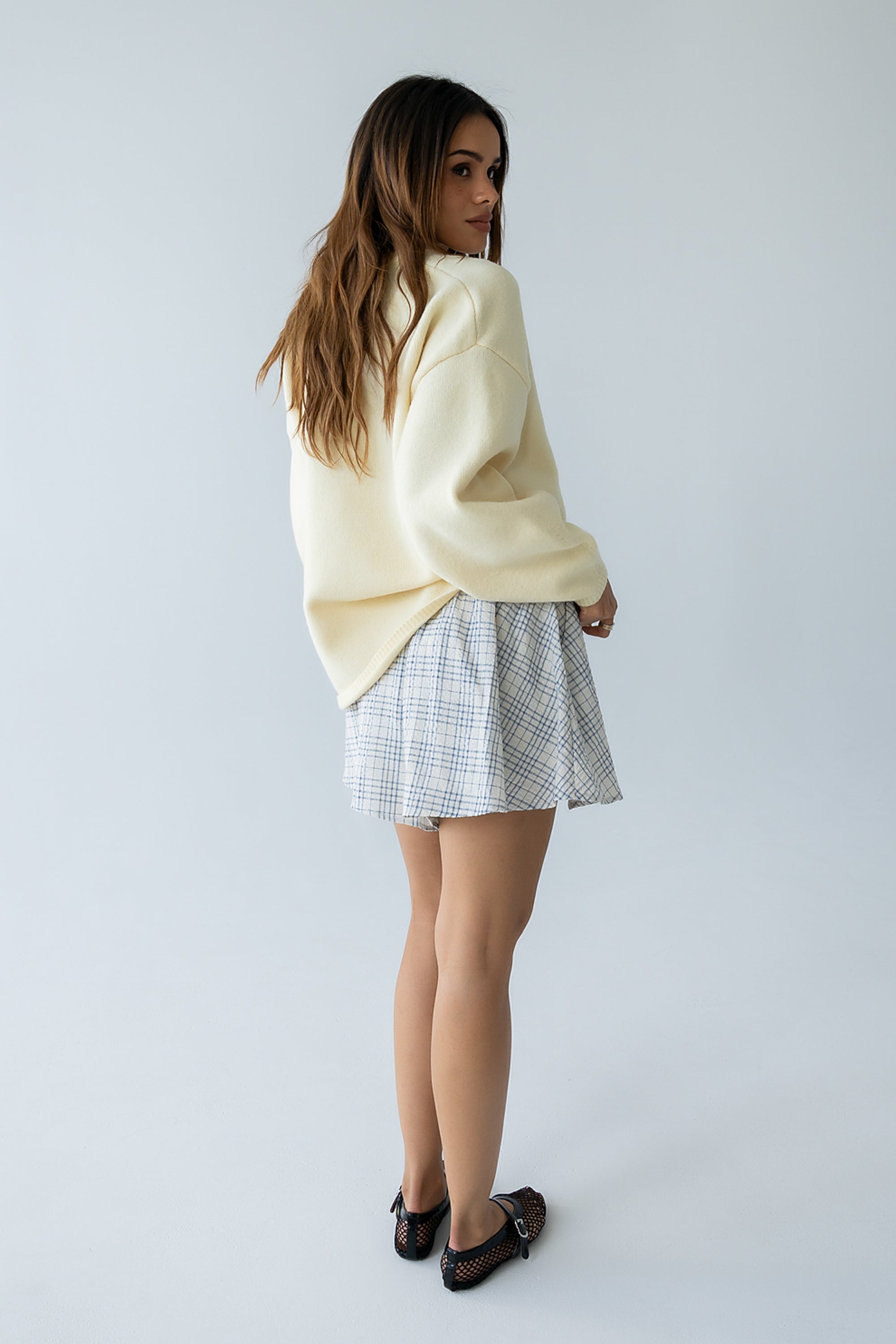 Kaia Knit Cardigan in Butter Yellow