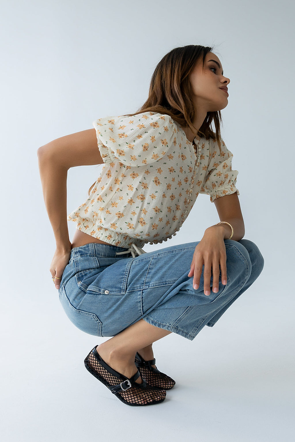 Freda Floral Blouse