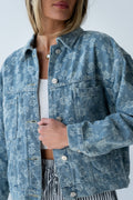 Lainey Floral Denim Jacket
