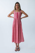 Kenzy Plaid Midi Dress