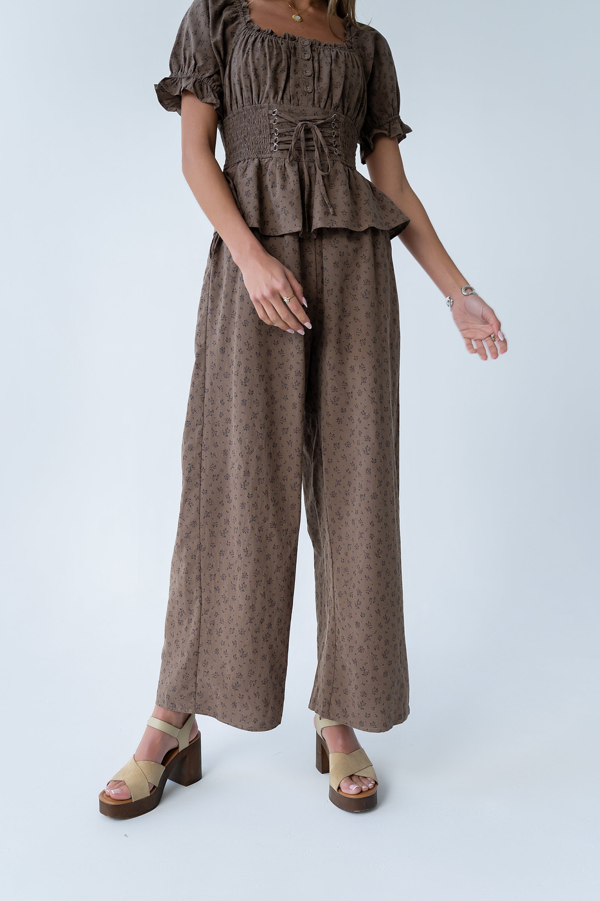 Nancy Floral Jumpsuit