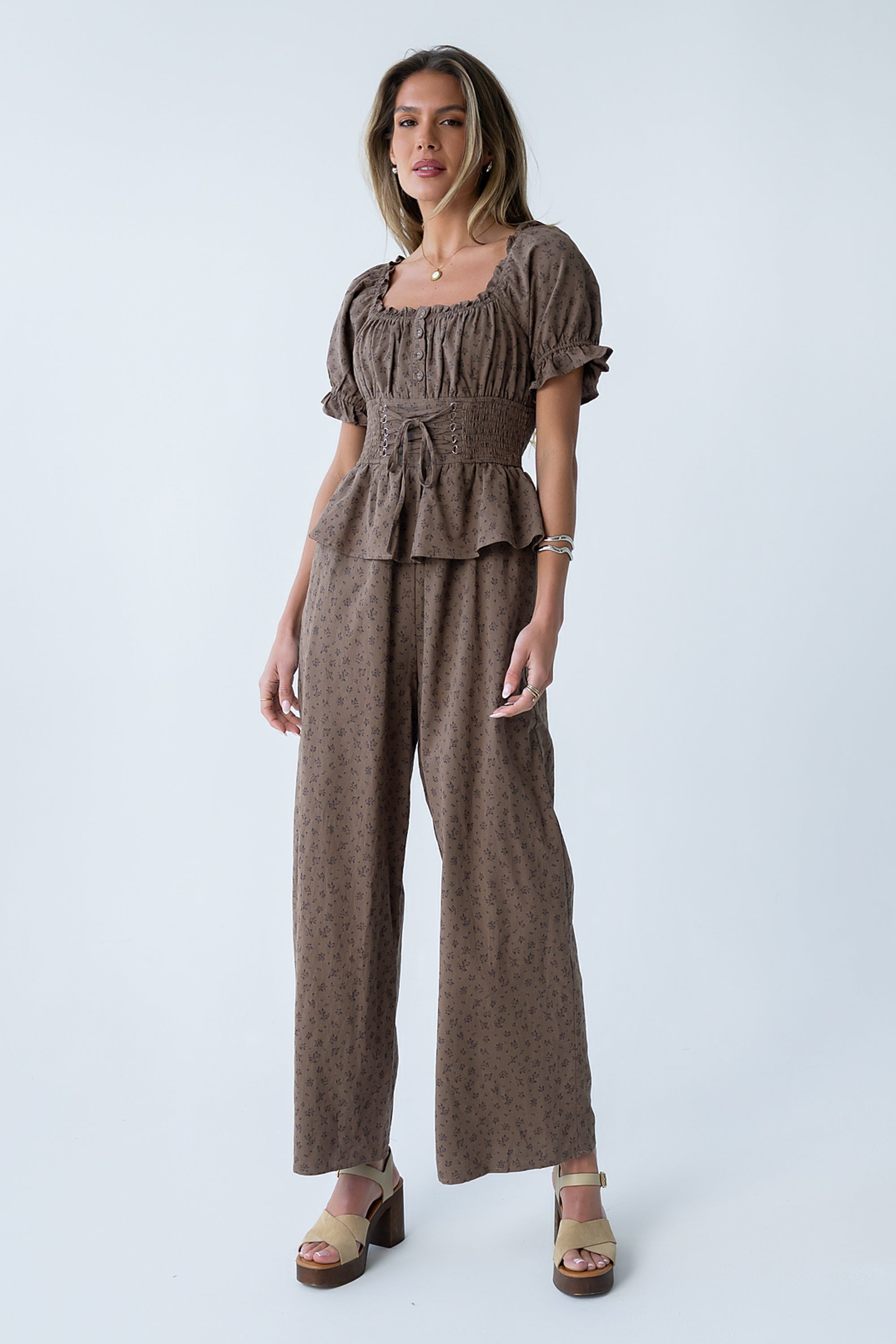 Nancy Floral Jumpsuit