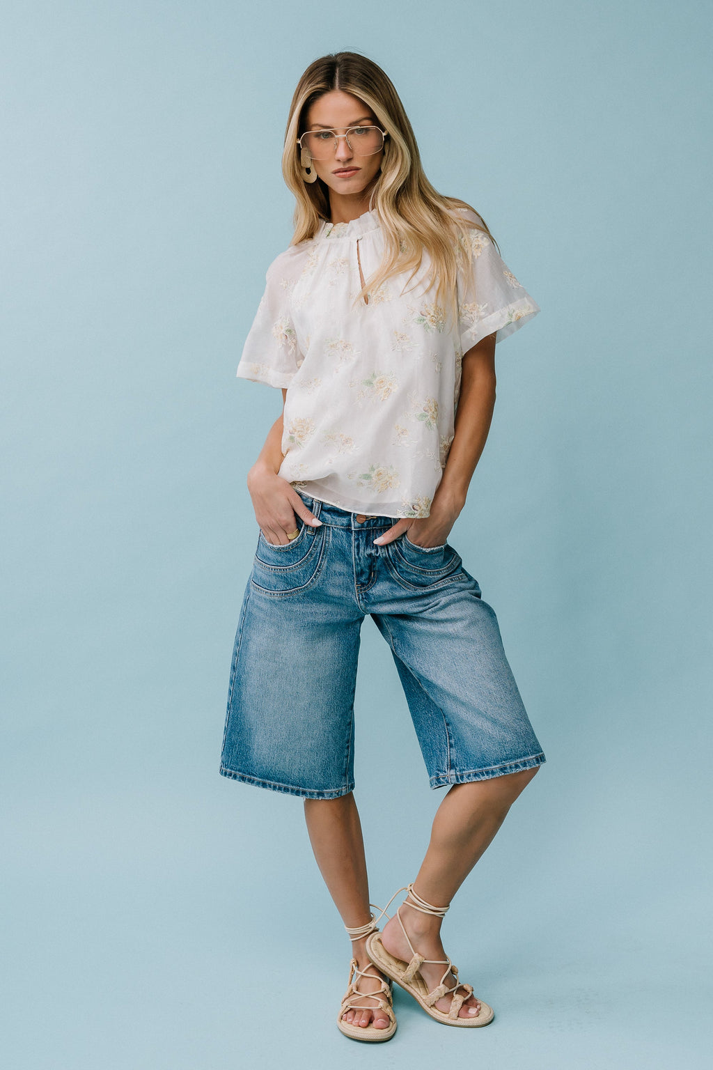 Randy Embroidered Blouse