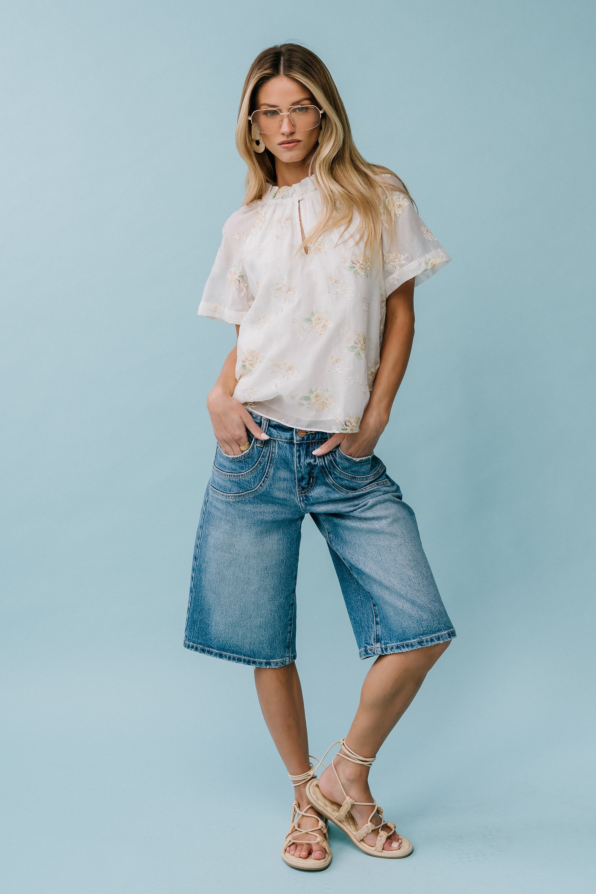 Randy Embroidered Blouse