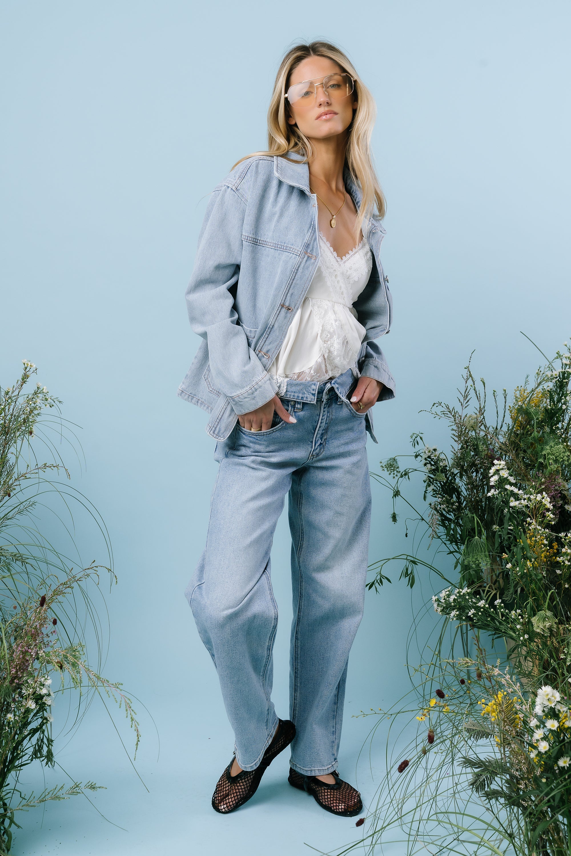 Frankie Denim Chore Jacket