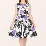 Kids Audrey Serenity Dress - Purple