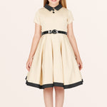 Kids Lucy Clarity Dress - Champagne