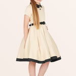 Kids Lucy Clarity Dress - Champagne