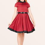 Kids Lucy Clarity Dress - Red