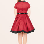 Kids Lucy Clarity Dress - Red