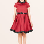 Kids Lucy Clarity Dress - Red