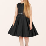 Kids Audrey Clarity Dress - Black