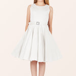 Kids Audrey Clarity Dress - Ivory