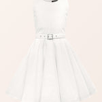 Kids Audrey Clarity Dress - Ivory