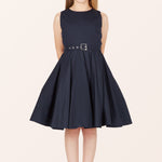 Kids Audrey Clarity Dress - Midnight Blue