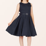 Kids Audrey Clarity Dress - Midnight Blue