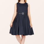Kids Audrey Clarity Dress - Midnight Blue