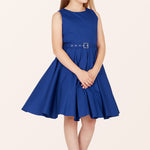 Kids Audrey Clarity Dress - Royal Blue