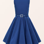 Kids Audrey Clarity Dress - Royal Blue