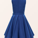 Kids Audrey Clarity Dress - Royal Blue