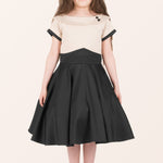 Kids Valerie Clarity Dress - Champagne