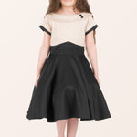 Kids Valerie Clarity Dress - Champagne
