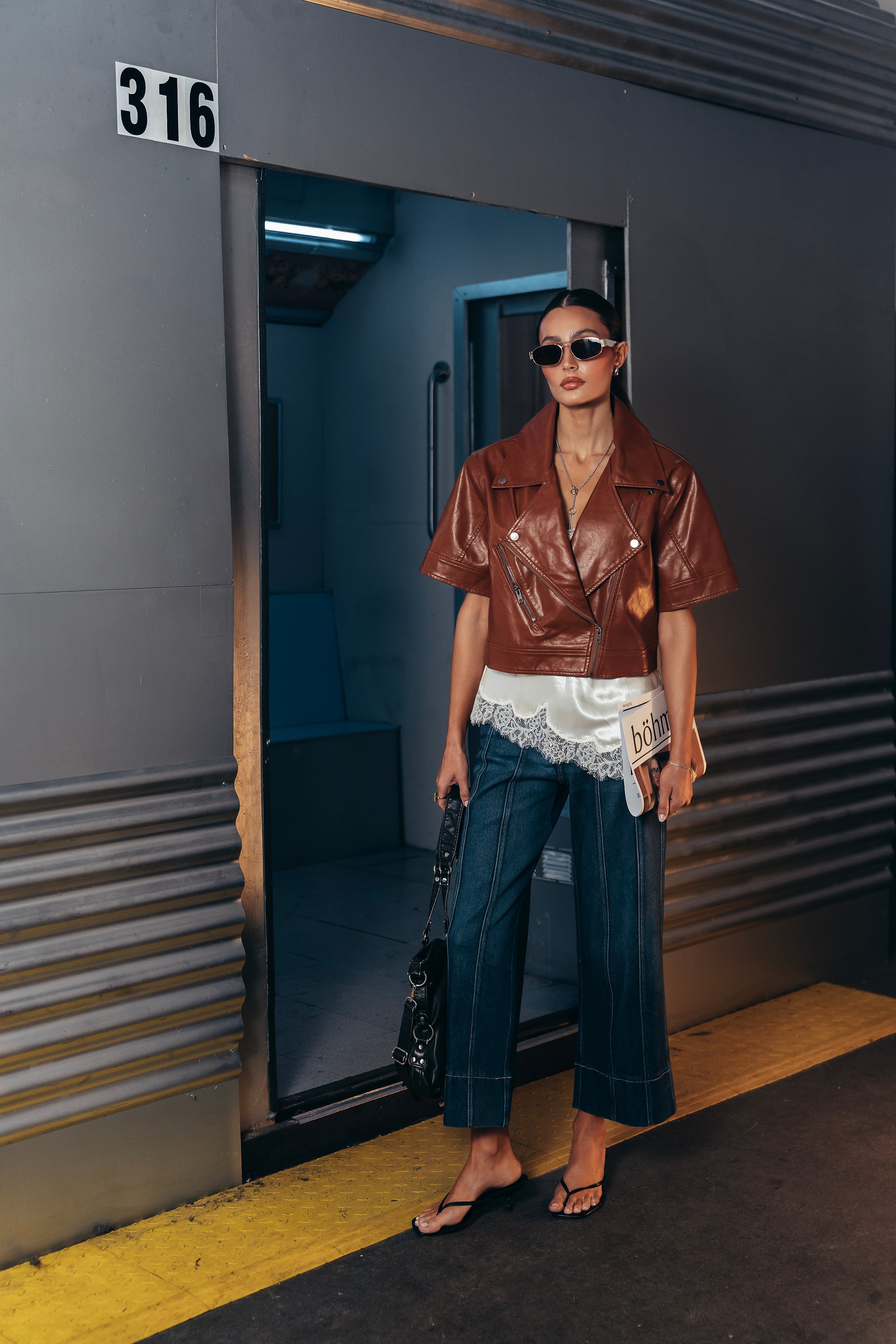 Nena Vegan Leather Jacket