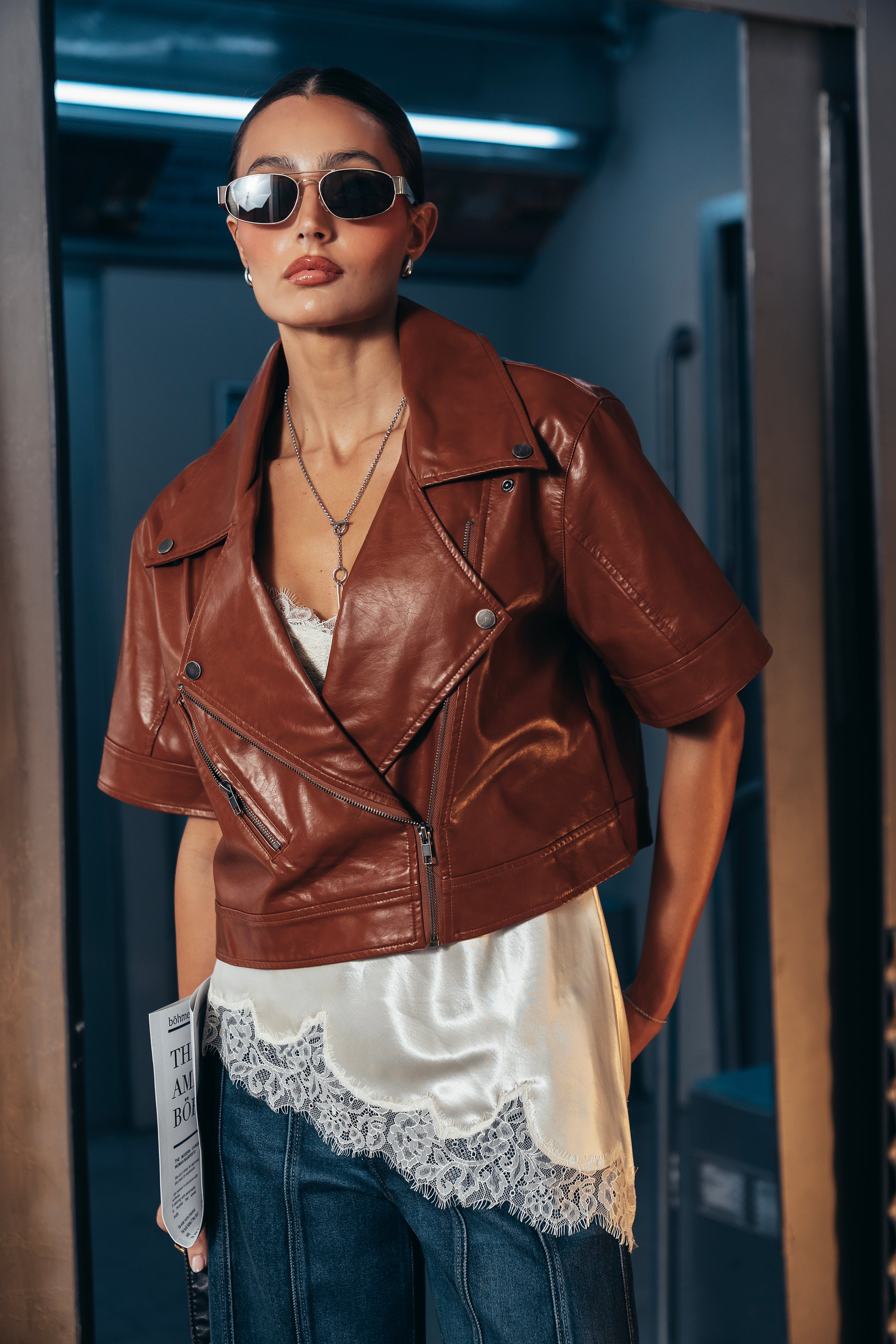 Nena Vegan Leather Jacket