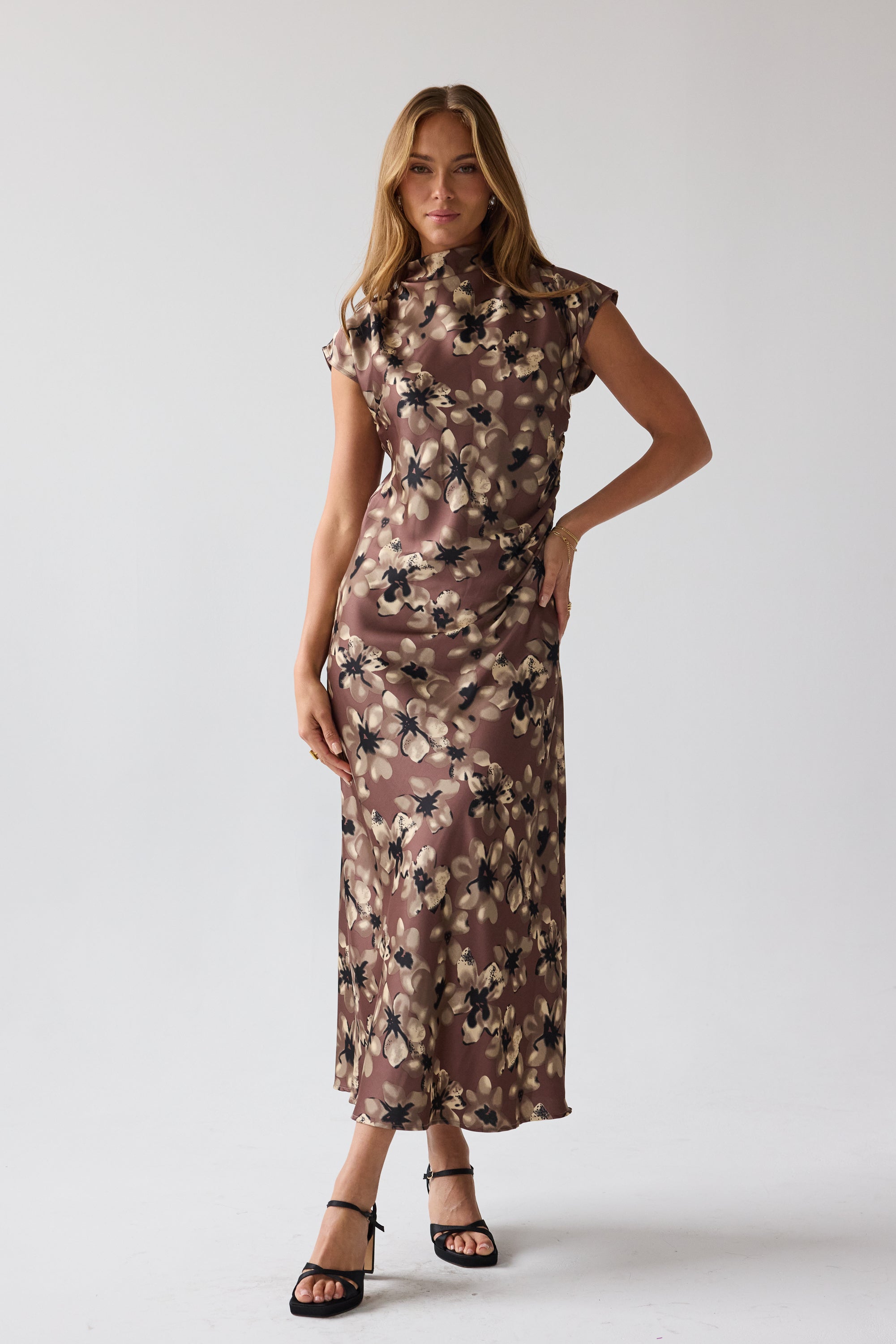 Janette Floral Maxi Dress